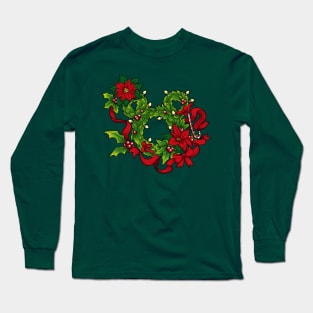 Festive Wreath Long Sleeve T-Shirt
